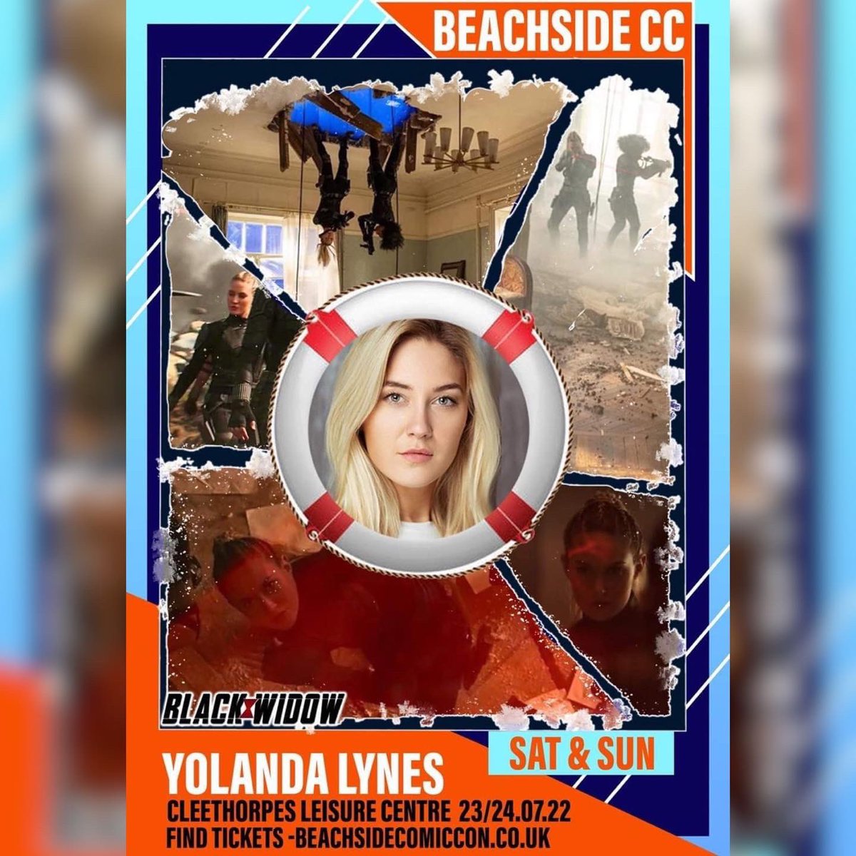 luxxEventsuk's tweet photo. What’s better than one widow? 2 of course 🥳 @YOLANDALYNES and #simonazivkovska join us in a few weeks at #beachsidecomic ! Get your tickets now - link in bio! https://t.co/Fi69ocq9Tn