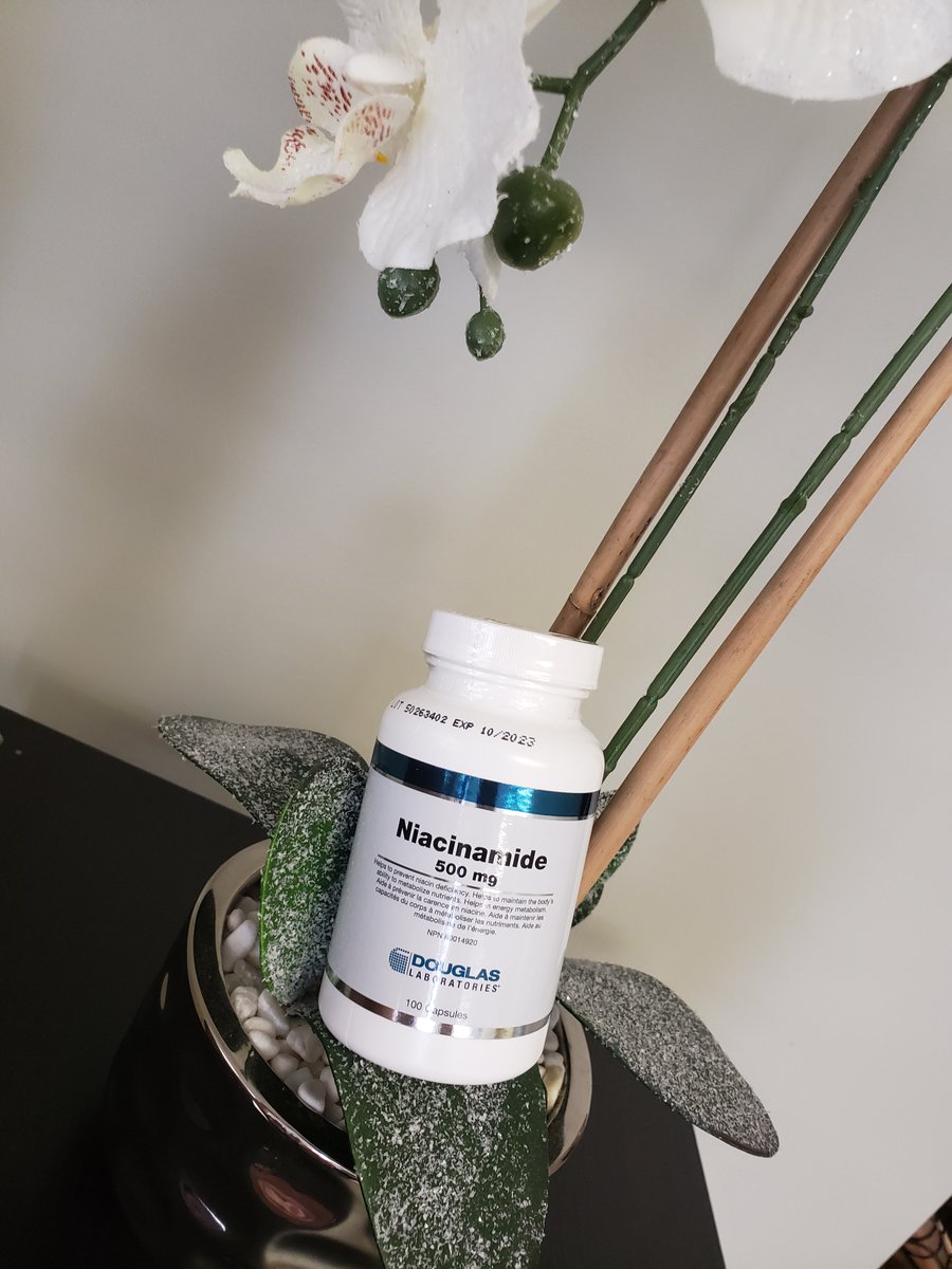 Niacin, the vitamin gained from Niacinamide, has pervasive roles in energy-related and biosynthetic metabolic processes. At least 200 enzymes depend on these niacin cofactors. 

#holistic #holistichealing #holisticmeanswhole #natural #wellnessjourney #healthy #healthbenefits