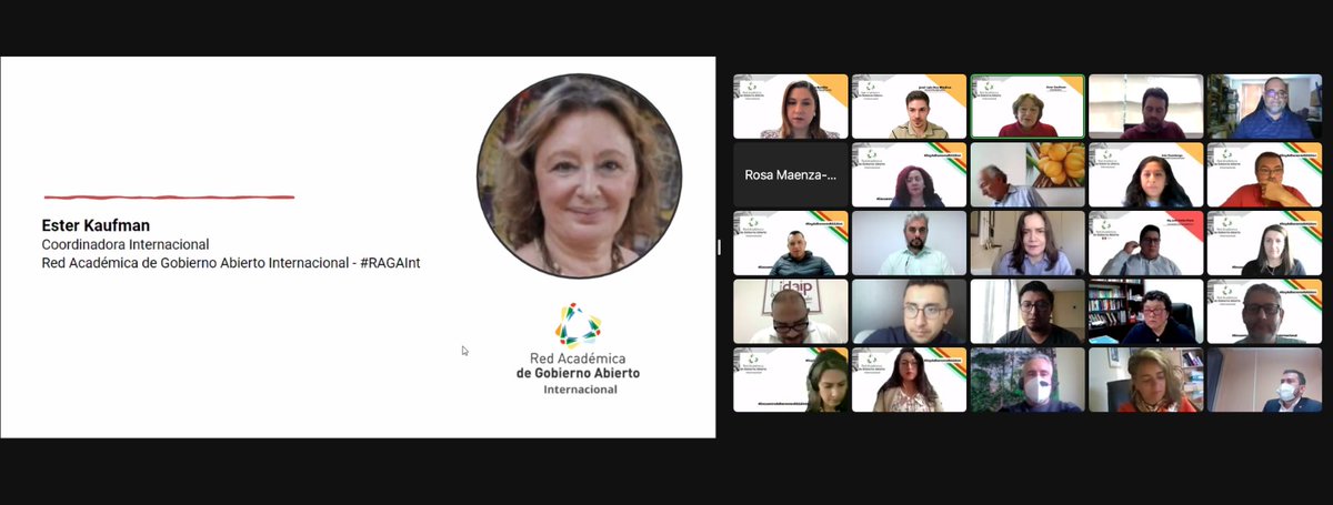 RAGA_Int's tweet photo. ����Servir de punto de encuentro a personas investigadoras en materia de #EstadoAbierto es uno de nuestros objetivos y nuestra razón de ser.

👥Ayer celebramos un encuentro de adherentes donde pudimos compartir visiones y nuevas inquietudes para la investigación en el área.

#RAGA https://t.co/qhpCnQjTTa