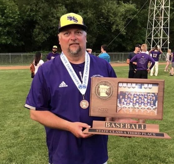 NVBAbaseball's tweet photo. Congratulations to Paul Bethke on being named the Minnesota Section 8A Coach of the Year! https://t.co/YnHFhrgQNv