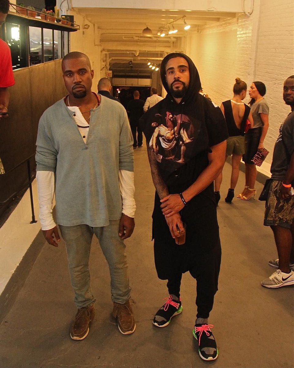 kanyevideo on X: Jerry Lorenzo: founder of Fear Of God . Collab with Vans,  Nike, position of Global Head of Adidas Basketball Before: Kanye West, on  Abloh's recommendation, hired Lorenzo as a