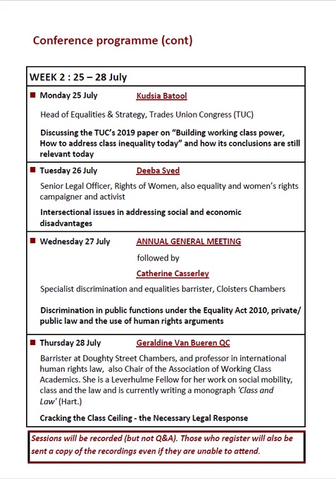 Image from Discrimination Law Association (@DLAinfo)