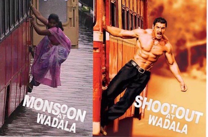 It's Pouring Memes On Internet Over Heavy Rain In Karnataka And Mumbai