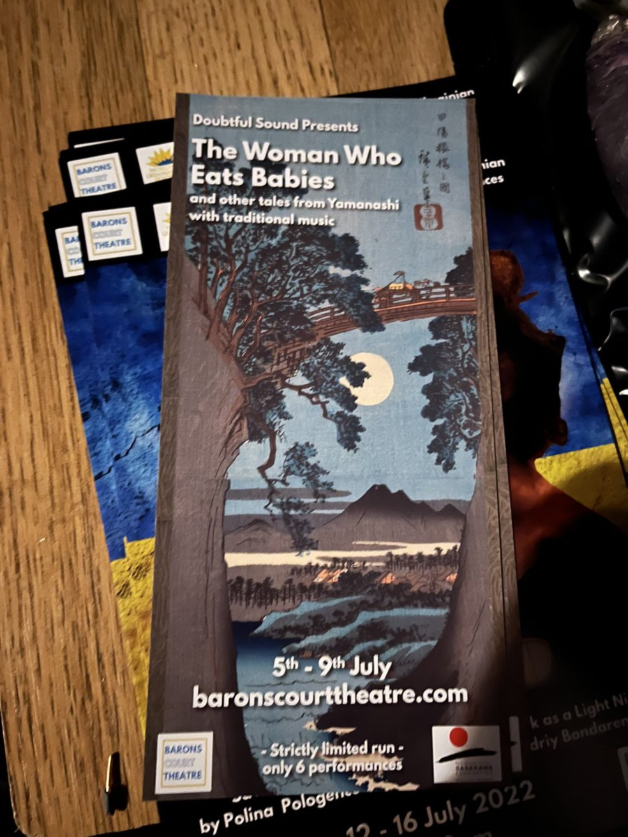 BaronsCourt_W14's tweet photo. Opening up for another busy night with The Woman Who Eats Babies with @Doubtfulsound. Love to see so many people supporting work in translation. #japanese #culture 🎟 https://t.co/qBMlTskqOZ https://t.co/fleBxuLWky