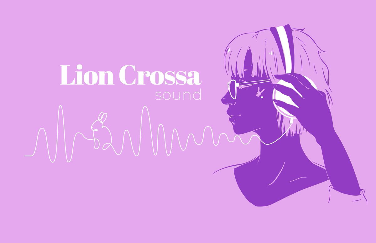 FrillyDinosaur's tweet photo. Trabajo de logo ilustrado + tarjetitas para @eihatrice/@witchofsound 🐇🎧 https://t.co/H8wnVS9pDt