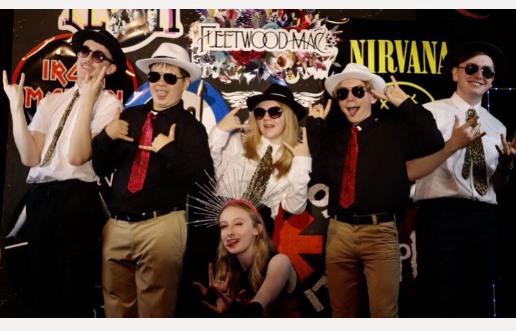 7 days to go until TDA presents We Will Rock You! Let us introduce you to The Killer Queen and her team. 👑🎸🤩 tickets available from reception.