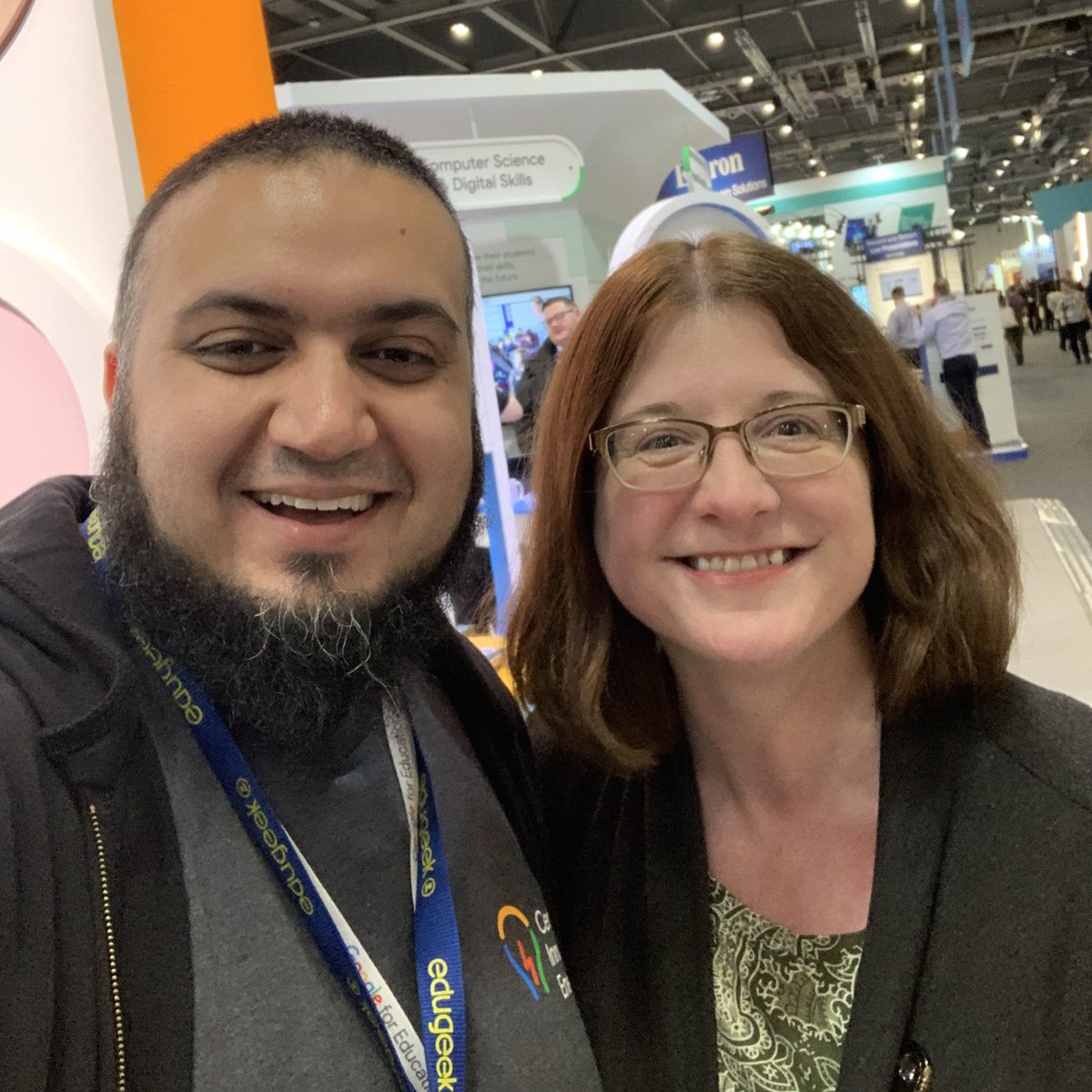 abid_patel's tweet image. Don't be silly! You were an #EdTech superstar way before our 1st selfie at #Bett2020! 📸
