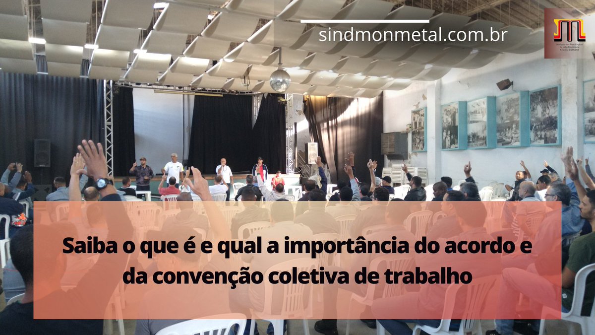 sindmonmetal's tweet photo. A negociação coletiva é um instrumento usado pelos sindicatos com o objetivo de garantir direitos e a proteção aos trabalhadores e melhorar as condições de trabalho.

- LEIA MAIS EM NOSSO SITE: https://t.co/EgRN0WtbUR

📌 Com informações de CUT Brasil
📷 Foto: ACOM-SINDMONMETAL https://t.co/cIkCAJmcZs
