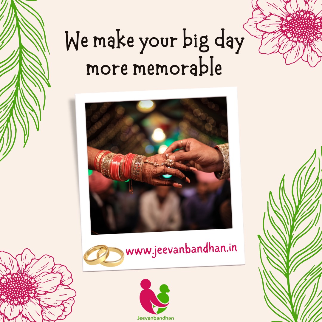 We make the big day more memorable!
Get registered with #jeevanbandhan
jeevanbandhan.in
.
.
.
#weddingday #wedding #bride #weddingphotography #weddinginspiration #weddingdress #love #weddingplanner #weddingphotographer #bridetobe #weddings #weddingideas #photography #groom