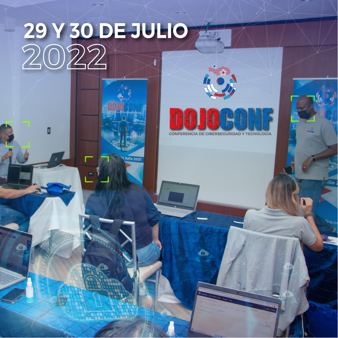 comunidaddojo's tweet photo. Este mes DOJOCONF 2022, en formato presencial, dos días de aprendizaje y networking, son pocos cupos, agradecemos tu donación para hacer realidad el evento, más de 10 charlas, talleres, CTF y sorpresas.

Registro en:
https://t.co/Yz1kainoo1 https://t.co/sF8gYHMZNK