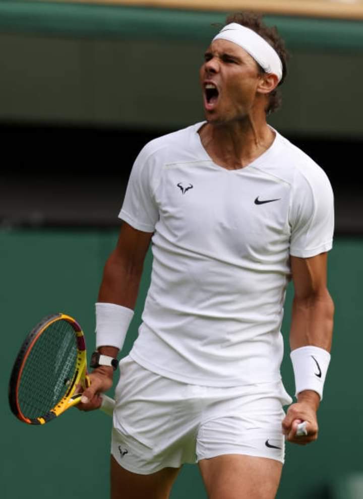 FahdTag's tweet photo. Vamoos Rafa 💪🏼🎾 @RafaelNadal
#Wimbledon2022 https://t.co/DGTfNsGvSS