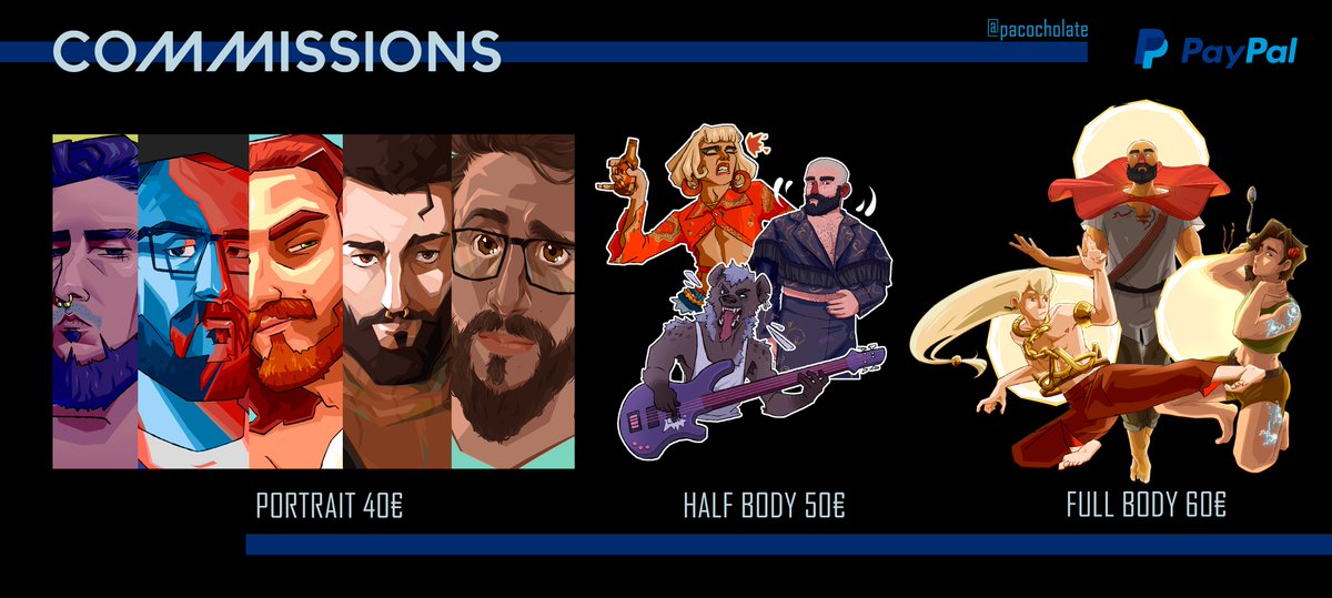 Pacocholate's tweet photo. ✨COMMISSIONS✨
~Don't be afraid to ask if you are interested~ https://t.co/fssxYu7VoJ