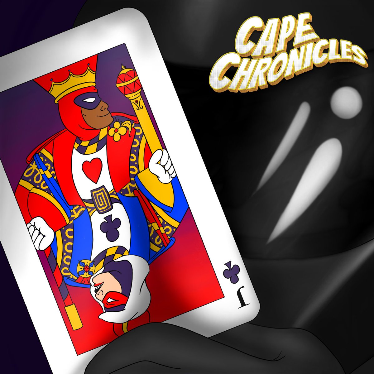 CapeChronicles's tweet photo. It's Wednesday, you know what that means! New Cape Chronicles, a #MasksRPG #ActualPlay #Podcast! Royale has tracked down Benchmark! What insights will we learn about both these individuals? Find out in "Fractured Part 2!" on your fav podcatcher or at https://t.co/JVCwKosRyd https://t.co/G6hQGx6h6R