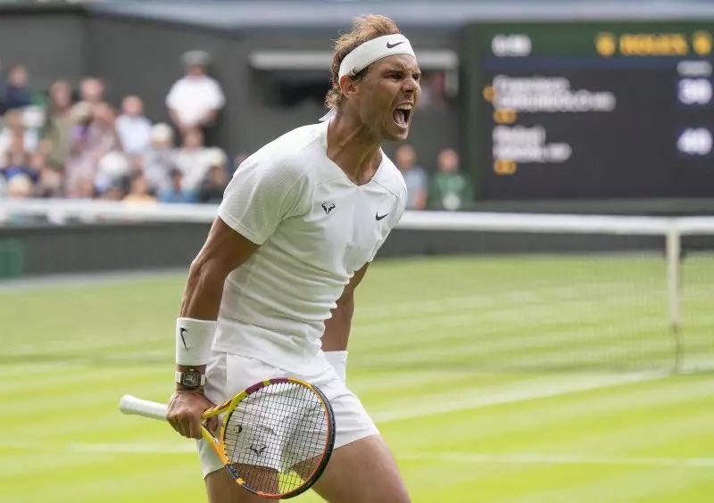 matteofficial7's tweet photo. NEVER COUNT HIM OUT 💪🏼
Se avessi un decimo della tua forza, non ci sarebbe sfida della vita che non potrei superare.
#Wimbledon #Nadal https://t.co/Kae5Jb7PbT