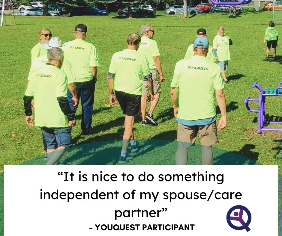 YouQuestCalgary's tweet photo. #TheYouQuestDifference
We give our participants the opportunity to do something they enjoy independently, outside of their home. This can provide a sense of pride, independence, and joy!
#youngonsetdementia #calgary #recreationtherapy https://t.co/wjkvHISNhy