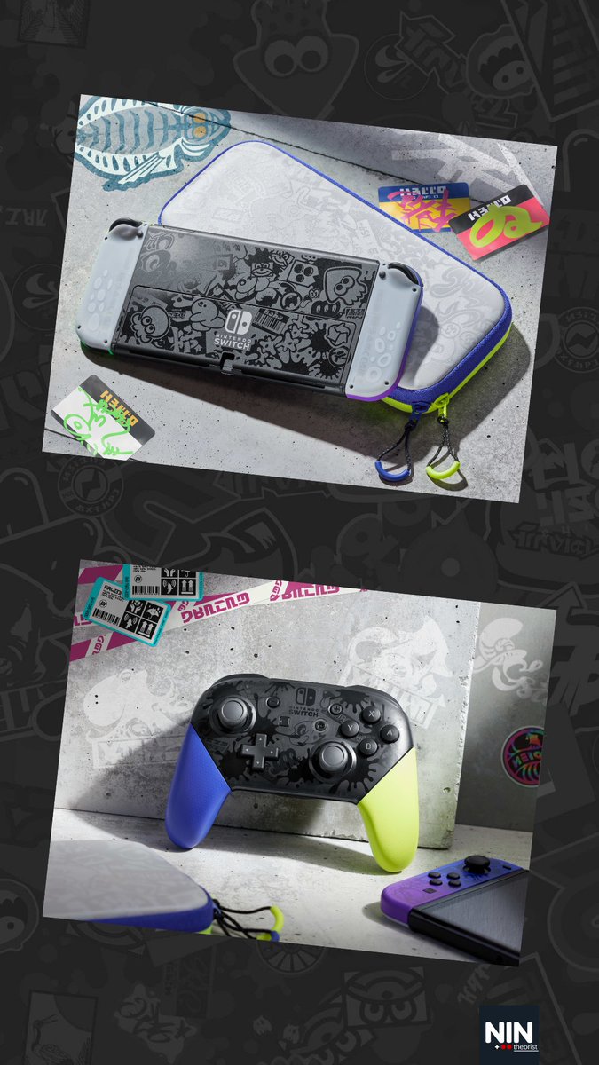 NINtheorist's tweet photo. ¿Qué les pareció el anuncio de hoy?
¡Atentos a la #Preventa!
https://t.co/5XToLhXJn8
#Splatoon3 #NintendoSwitch #NintendoSwitchOLEDModel #ProController #carryingcase https://t.co/UiiuQrgG5I