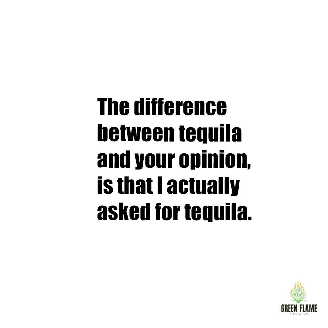Where’s the lie?😏

#GreenFlameTequila #FuelYourFlame