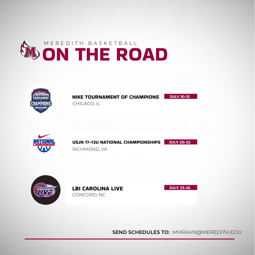 Our coaching staff is on the road! Send us your schedules📆😇🏀