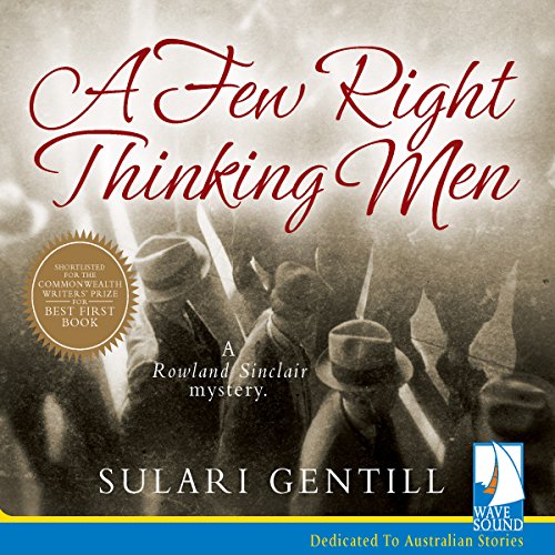 WavesoundAUS's tweet photo. “Degas's accents are amazing, offering subtle differences between upper-class and working-class Australians.” @AudioFileMag 
 
https://t.co/5n3zGCymL2 
 
Listen to A Few Right Thinking Men by Sulari Gentill, narrated by Rupert Degas, now: https://t.co/mhHhigAAkf @SulariGentill https://t.co/Ap4BkbVDQX