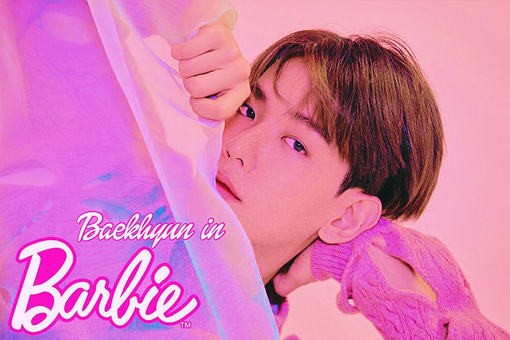 filesCB's tweet image. #CHANYEOL and #BAEKHYUN in barbie 🌸