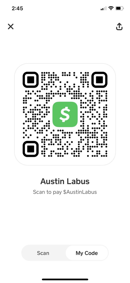 ALabus21's tweet photo. @CashApp $AustinLabus https://t.co/z7wLsqaxeU