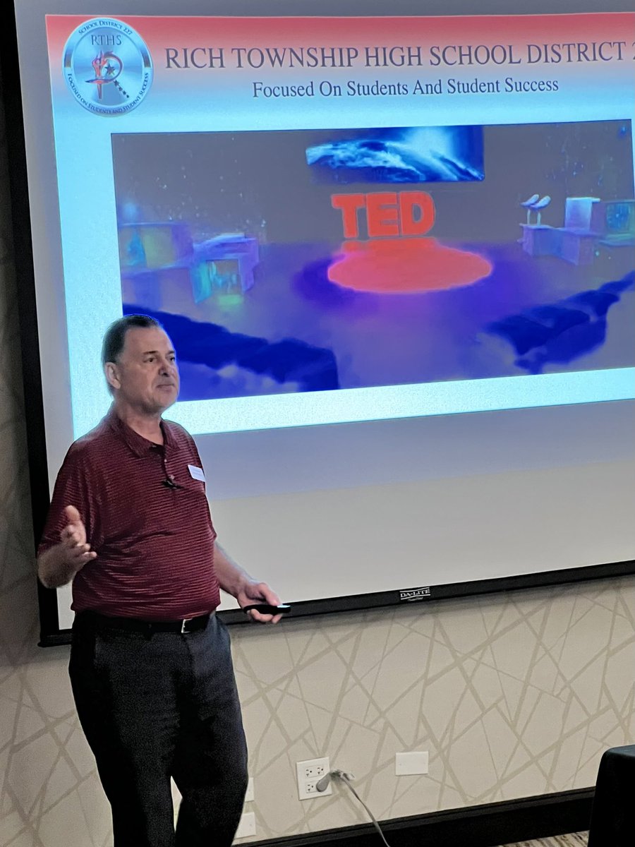 MichelleBrumf20's tweet photo. My annual Ted talk with Ted K at the admin retreat is so informative. https://t.co/Lvlqhz3Ust