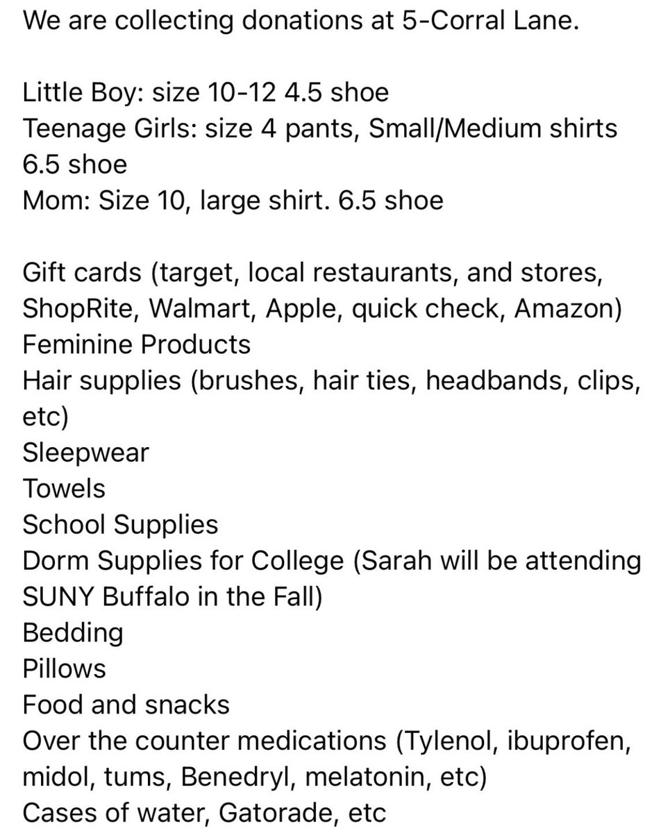 PLEASE consider donating in one of the following ways to the Char family who lost their home this past weekend in a devastating fire ⬇️⬇️

GoFundMe: gofundme.com/f/meredith-cha…