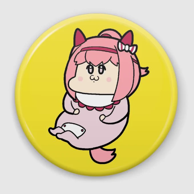 画像は(仮)ですが久々に缶バッジ作ろうかと考えております。 