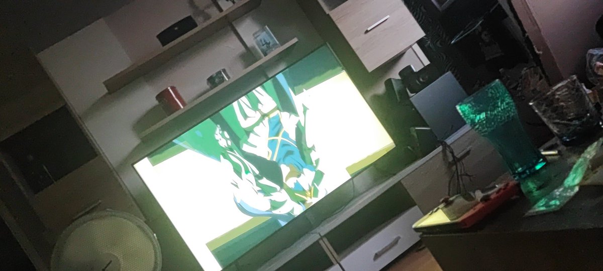 RinaroOsu's tweet photo. Watching Testament of sister new devil on the TV with a friend, how to spend your evening 😂😂 https://t.co/XNV6GS6UL1