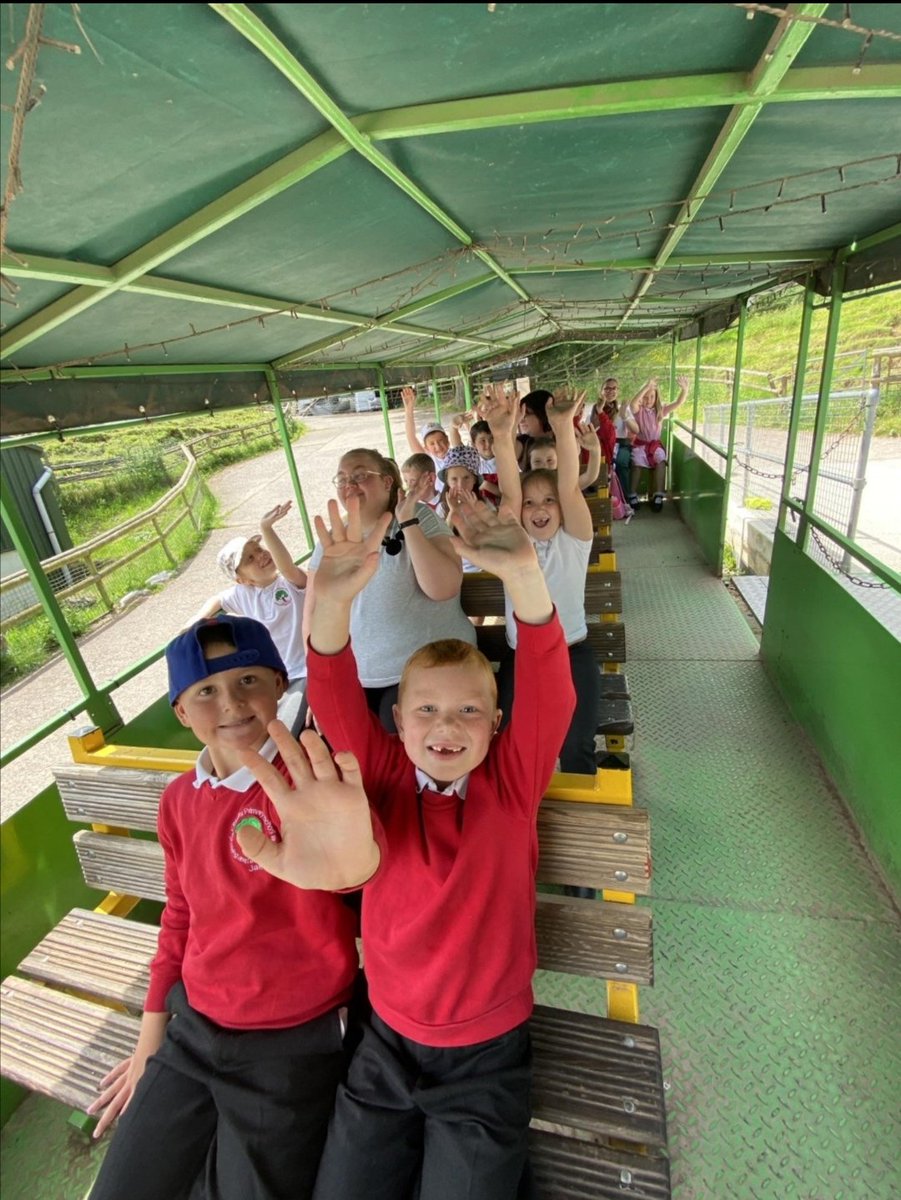 Y2 had a wonderful time @GMCFWales today. Thank you to all the staff for being so friendly and welcoming. What a pleasure and a privilege to be able to go out on trips again, especially with our lovely bunch!