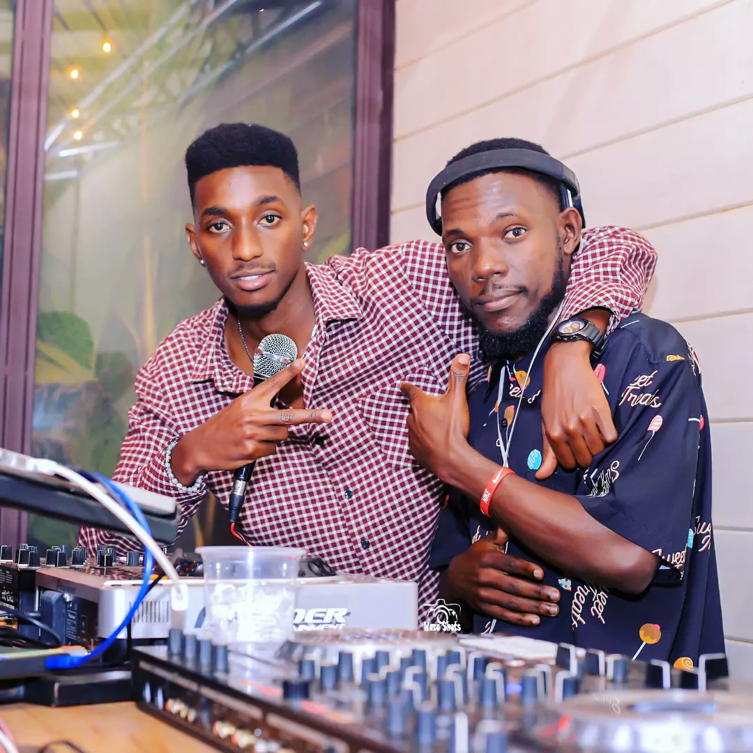 DeejMaxcent's tweet photo. Its fun doing it with my real G @TheRealKenie

#ArenaOnPoint Every saturday 

#TheMusicalAccent https://t.co/pzkq9BNKdS