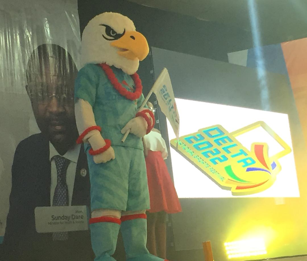 SportPaparazzi1's tweet photo. Official Logo and medal for the National Sports Festival unveiled by Minister of Youths and Sports @SundayDareSD
#Delta22 https://t.co/LSFMxNci0w