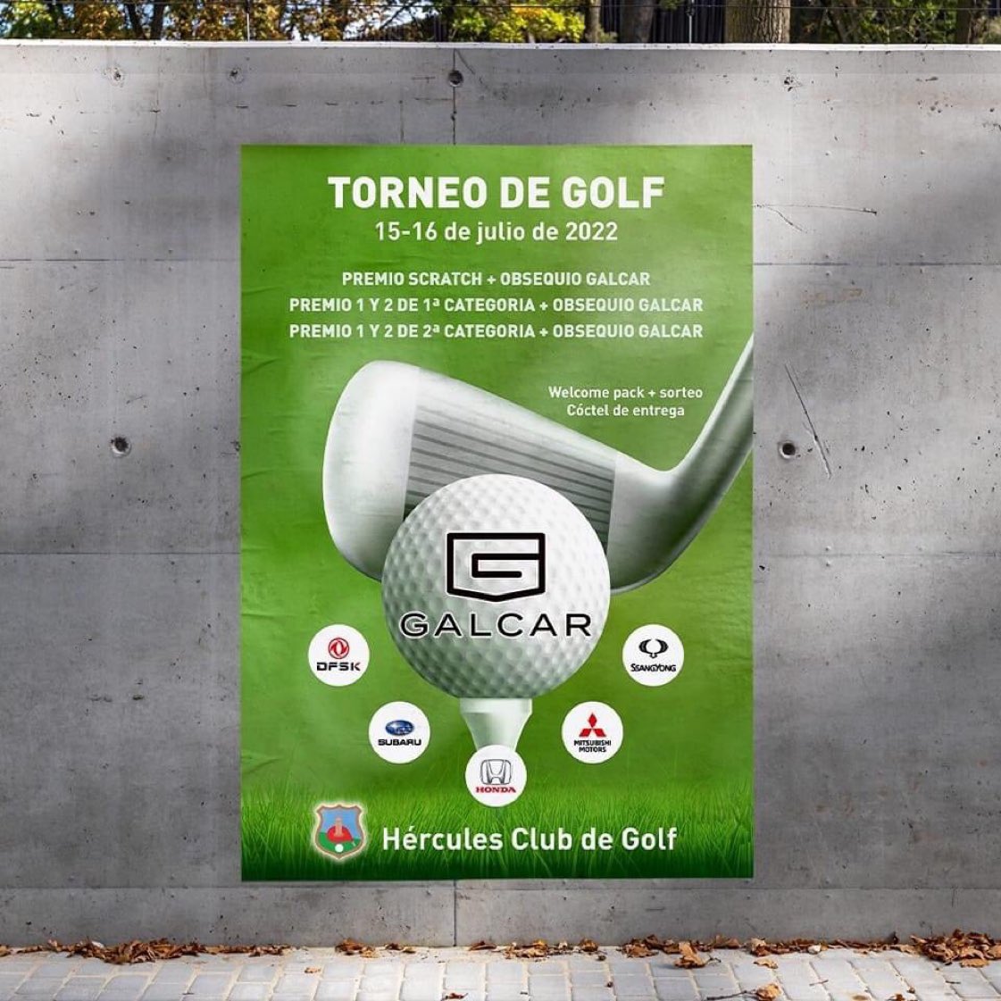 HerculesGolf's tweet photo. Un año más Galcar celebra su torneo de golf en nuestro campo. Los próximos 15 y 16 de julio. Te animas? @HerculesGolf https://t.co/mIzoV0wcta