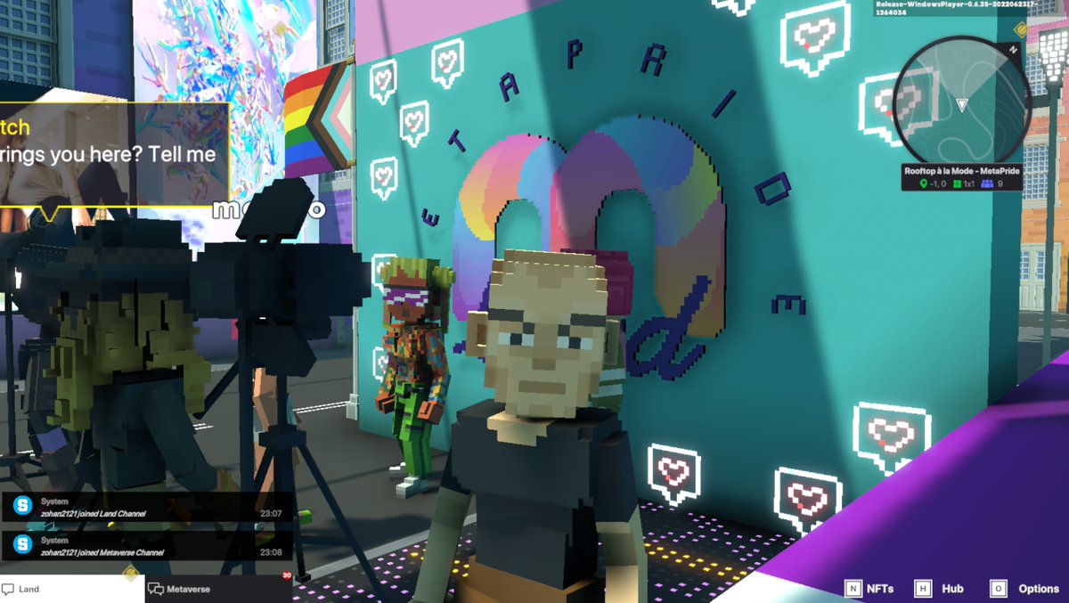 Nasvalt202's tweet photo. @TheSandboxGame @METAPRIDELAND I just participated in the #BelongingWeek contest for a chance to win a Progress Flag NFT! Check out my screenshot below!
👇 https://t.co/dWySCt6jWX