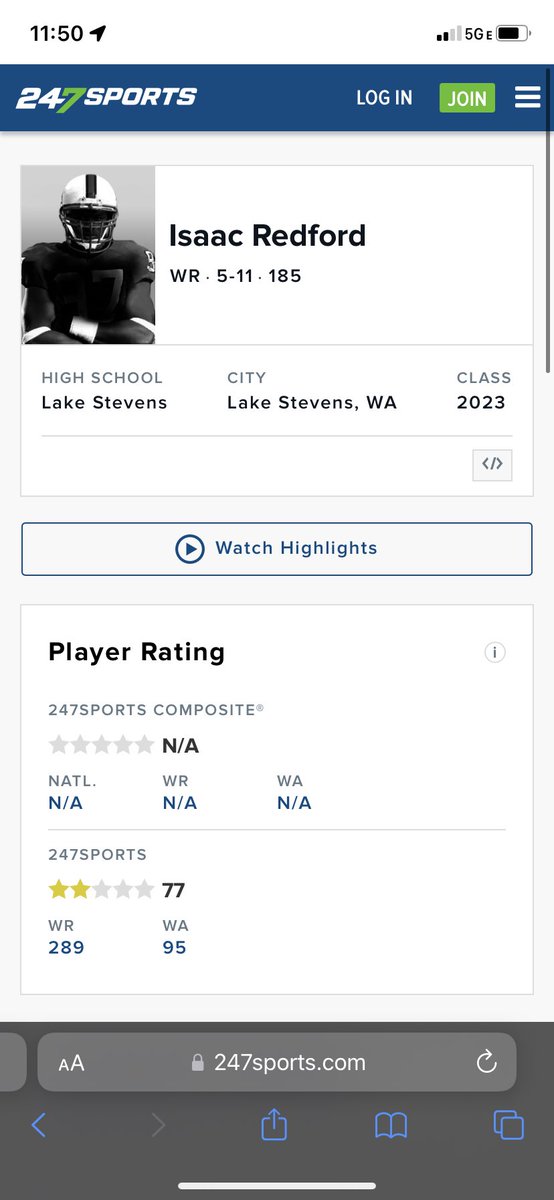 Thank you <a href="/BrandonHuffman/">Brandon Huffman</a> for the recognition truly appreciated, this is only the beginning‼️<a href="/CascadiaPreps/">Cascadia Preps</a> <a href="/247Sports/">247Sports</a> <a href="/RylandSpencer/">Ryland Spencer™</a> <a href="/LSHSVikingsFTB/">Lake Stevens HS Football</a>