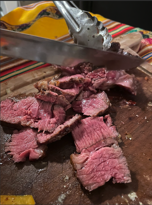 churrasquinho saindo no pontinho perfeito!