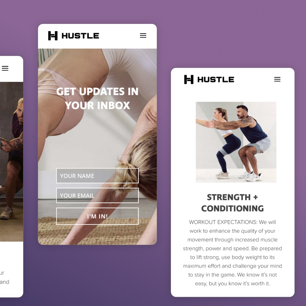 creativefitmkt's tweet photo. [Client Feature]: Hustle is a fitness collective created to empower the mind, challenge the body and train for life. It’s where inspiration meets great workouts. https://t.co/FU5PHe2Edk