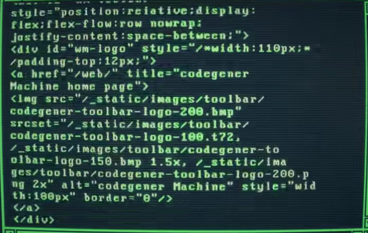 Scandale ! l'ordinateur dans stranger things affiche du html alors que la série se passe en 1986.