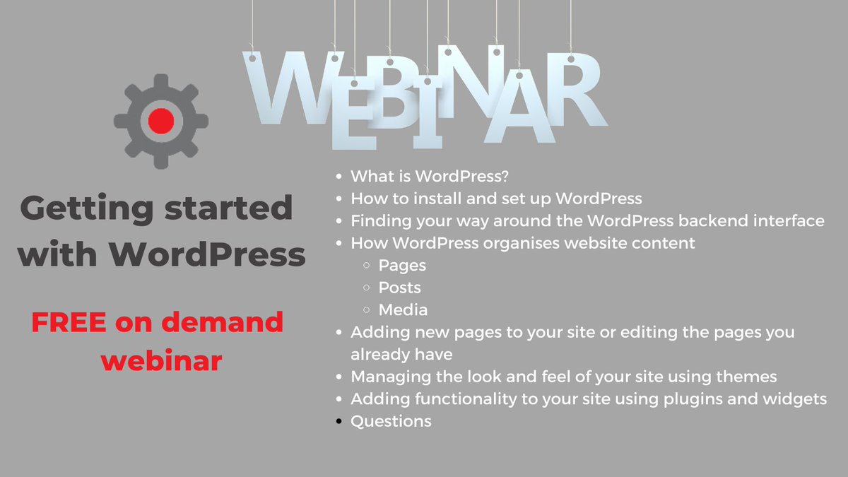 AwesomeTechTr's tweet image. Over 700 people have attended our free &apos;Getting started with WordPress&apos; webinar. If you missed yesterday&apos;s live session, you can access it on demand, anytime, right here: awesometechtraining.thinkific.com/courses/gettin…
#WordPressTraining #GettingStartedWithWordPress
