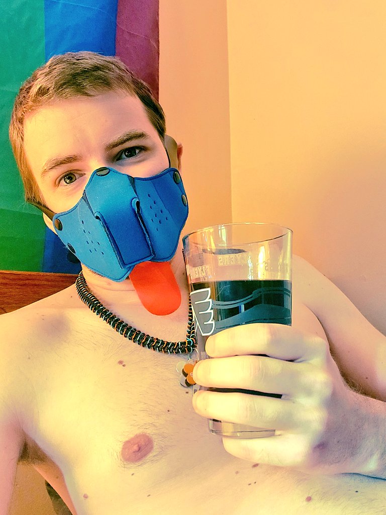 switchy_steve's tweet photo. First time having coffee in like a week! puppy is healing and nature is restoring back to it's normal order 🤪 https://t.co/HAUC37Mzu2