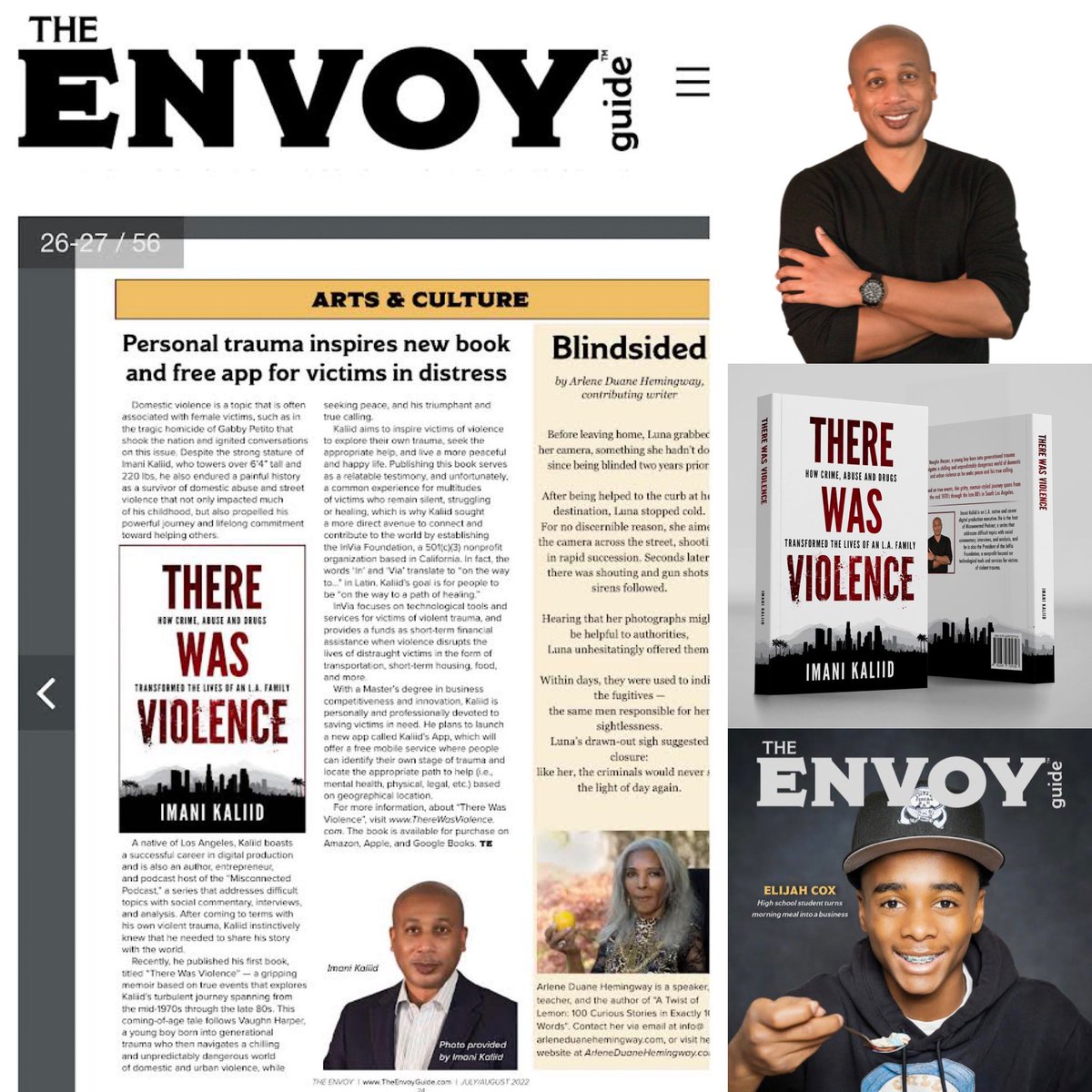 ruthi_davis's tweet photo. “Personal trauma inspires new book and free app for victims in distress.”

👉 Read it here on this full page feature in #TheENVOYGuide

#RDC #RuthDavisConsultingLLC
@MisconnectedP @SurvivorImaniK @therewasviolen1

https://t.co/OOOCtzbgOY https://t.co/tzfrxWyTMa