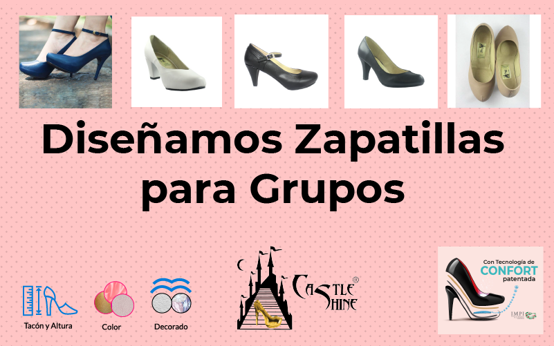 CastleShine's tweet photo. ¿Sabías que en Castle Shine también diseñamos zapatillas para grupos? Si tienes algún evento y necesitas muchos zapatos para ti y tus compañeras/amigas, con nosotras puedes consultarlo. Checa nuestra página web: https://t.co/jAKnexIu9c https://t.co/F8BLNuxZc5
