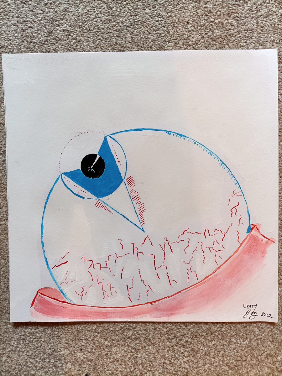 WBKMagazine's tweet photo. I'm selling a small painting as part of a collaborative art project, and would like any money offered for this one to be donated to @Moorfields Eye Hospital.
But not sure how to transfer the money yet. https://t.co/fZe5qCAh9J