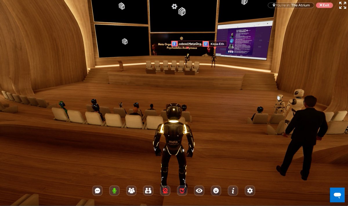 TheMetaOrg's tweet image. You were definitely Pushing P @kloss_eth ! An absolute blast hosting @psychedelic_nft !