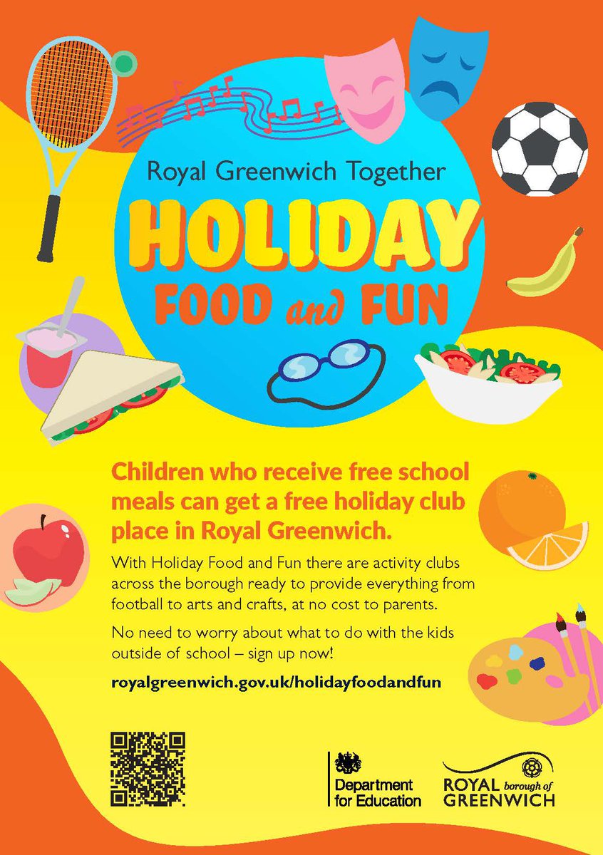 This summer in <a href="/Royal_Greenwich/">Royal Borough of Greenwich</a> Scan the QR code for more information <a href="/WoodhillSch/">Woodhill Primary School</a> <a href="/foxfield/">FoxfieldPrimary</a> <a href="/RockliffeManor/">Rockliffe Manor</a>