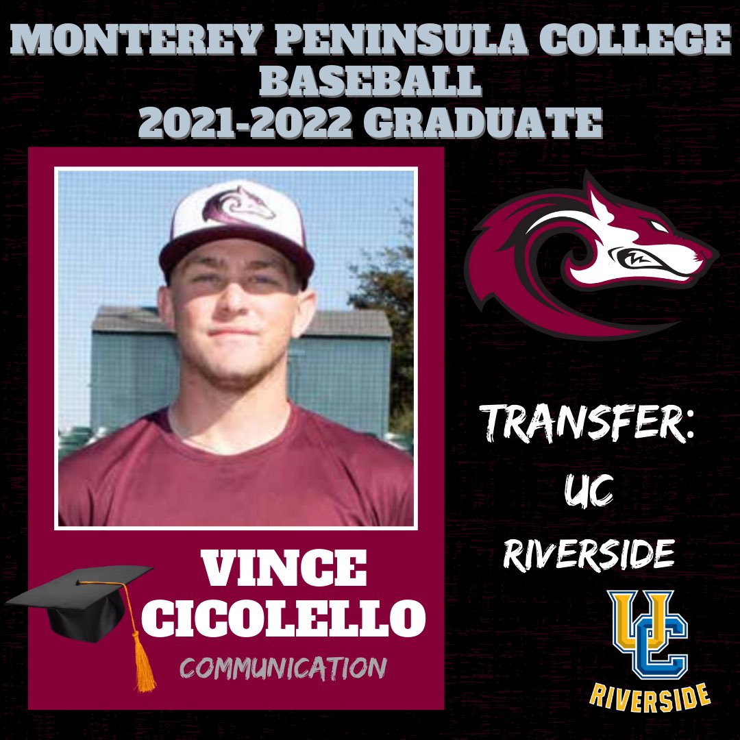 Happy to showcase more student athletes from our Baseball team, transferring on to the next level. Incredible job this year! 🐺⚾️🎓 #whyMPC #transfer #graduate #classof2022
