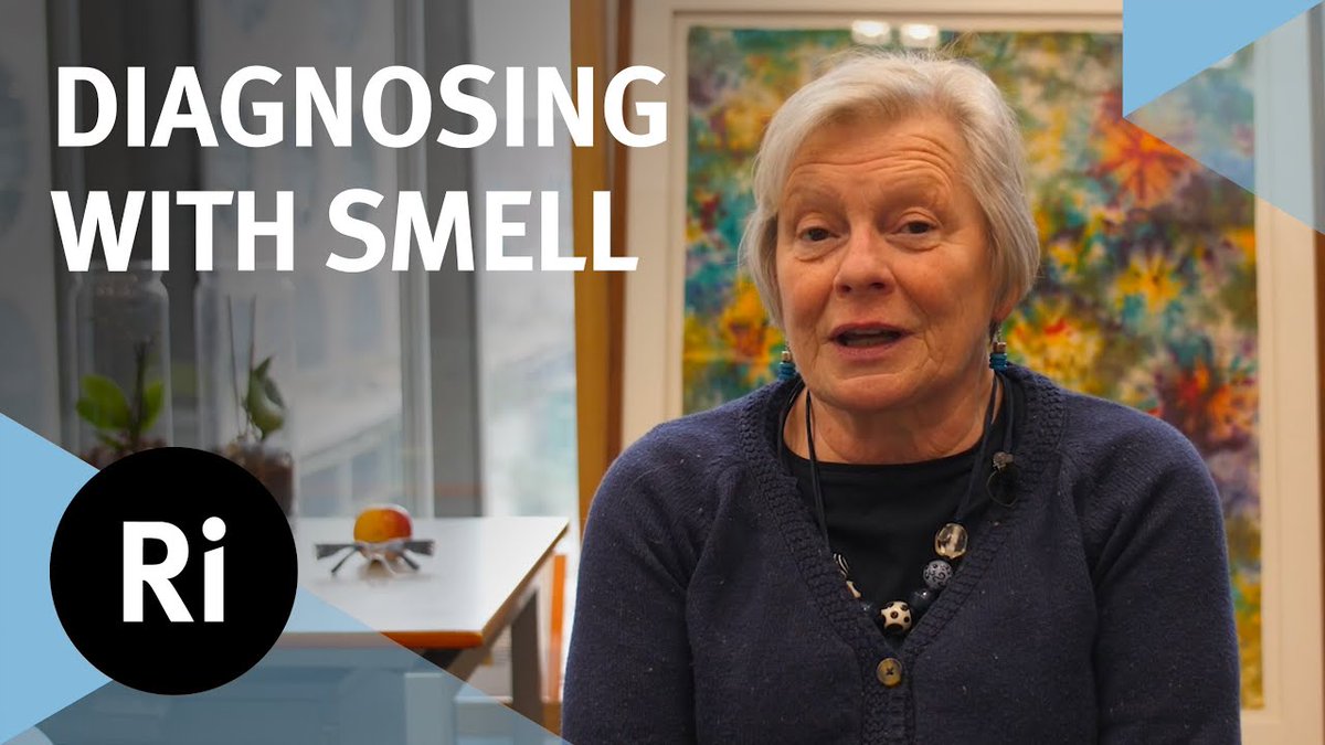 Ri_Science's tweet photo. NEW SHORT VIDEO

Retired nurse Joy realised she could smell her husband's Parkinson's disease. 👃 Now, scientists are using her discovery to learn more about the disease and its diagnosis.

Watch now: https://t.co/yBe4Uvt9Qo https://t.co/un6KVrxdUb