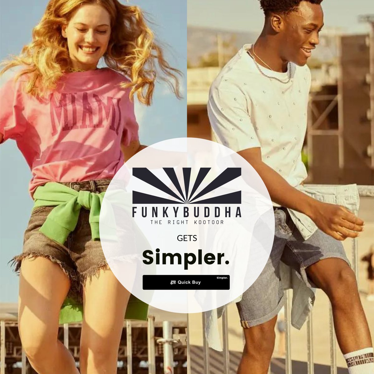 SimplerSo's tweet photo. We are over the moon to announce our partnership with @funkybuddha_ One of the biggest clothing and accessories online retailers in Europe, @funkybuddha_ also operates an extensive network of more than 50 stores. Shoppers can now shop for their latest styles with just a click. https://t.co/hKLexTy7YL