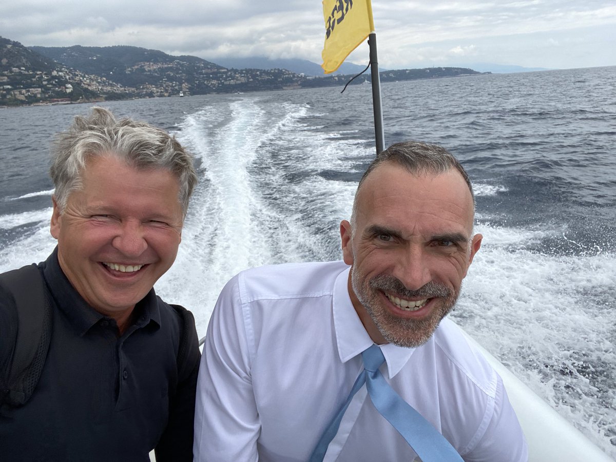 Alain_Thebault's tweet photo. Thanks to Rory Trahair for the sea trial of the amazing electric @VitaYachts 👍⚡️🌎 https://t.co/KWE6RRMlXX