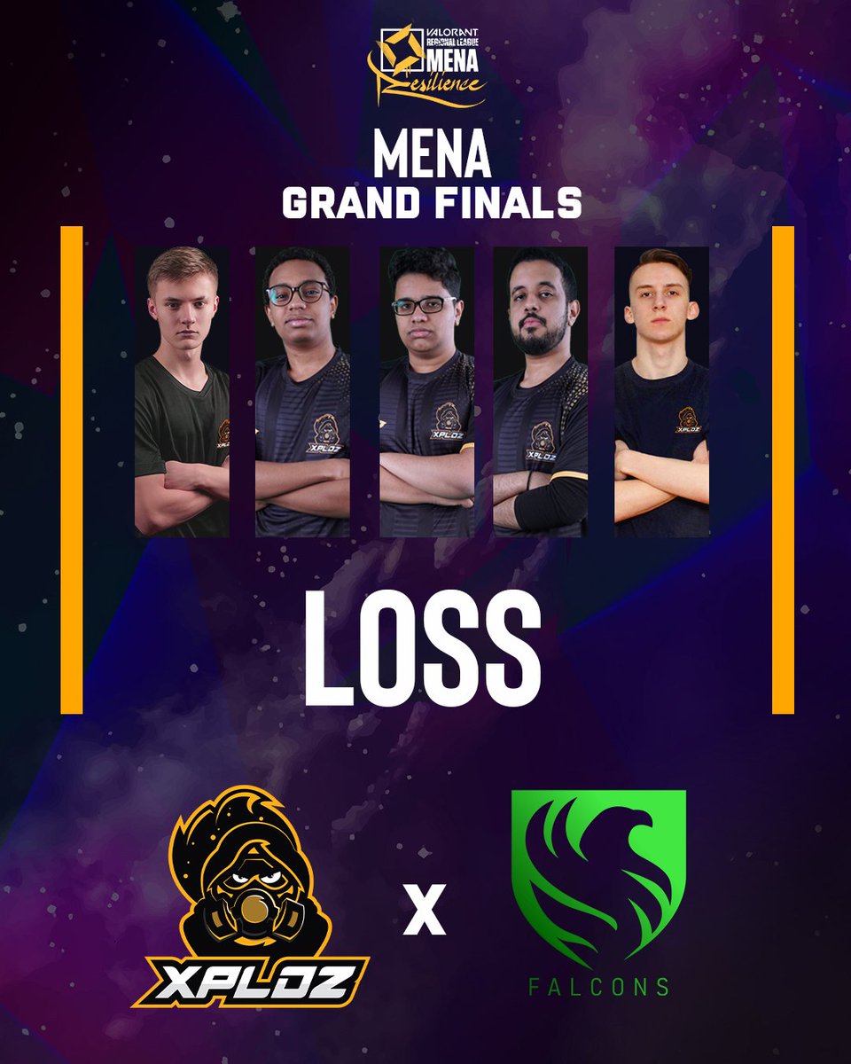 XpldzG's tweet photo. Unfortunately lost 0-2 against @FalconsEsport in the lower bracket of @valleague_mena 

We will learn from our mistakes and get back stronger 💪 

#VEIP #XPLDZ #WeAreXPLDZ #VALORANT #VirginMegastore #DubaiCommercity https://t.co/fVfdmxNyo7